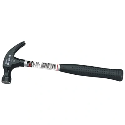 Image of Draper Redline 67656 225 g 8 oz Claw Hammer with Steel Shaft