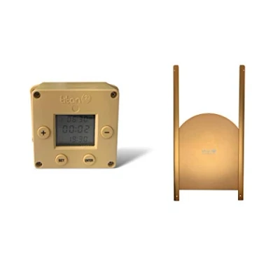 Image of CUBE Chicken Coop Door Opener with Timer PLUS Curved Metal