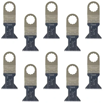 Image of 10 x SabreCut SC44J_10 44mm Japan Coarse Cut Blades Compatible with Fein SuperCut and Festool Vecturo (Non StarLock) Oscillating Multitool Multi Tool Accessories