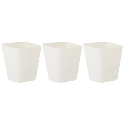 Image of Ikea NEW SUNNERSTA Container, white, Set of 3