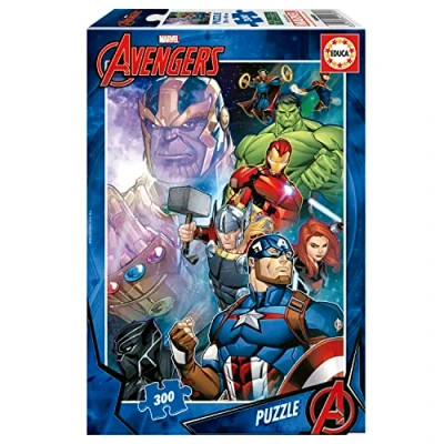 Image of Educa 19680 300 Avengers, Assorted, 40 x 28 cm