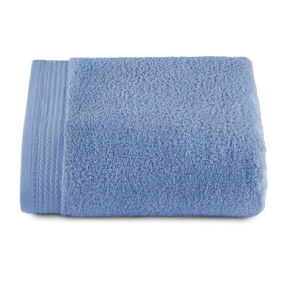 Image of RIZO Top Towel Set of 1 Shower Large Bath Towels 100% Combed Cotton 600 g/m2 Measure 100 x 150 cm Lavender