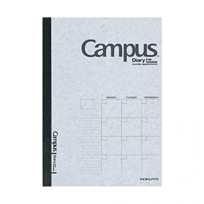 Image of Kokuyo campus type A5 diary free two CF103 (japan import)