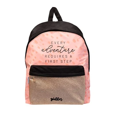Image of Grupo Erik Glitter Backpack 42 x 32 15 cm 16.5 12.6 5.9 inches School Bag Rucksack For Cool Gifts