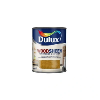 Image of Dulux Woodsheen 250ml Golden Teak