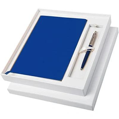Image of PARKER Jotter Originals Pen Gift Set Ballpoint and A5 Classic Notebook (blue)