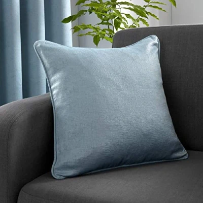 Image of Fusion Strata Cushion Cover 43x43cm in Duck Egg