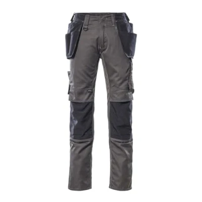 Image of Mascot 17631 442 1809 82C48 Trousers with Cordura, Dark Anthracite/Black,