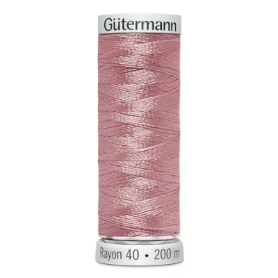 Image of Gutermann No 40 Sulky Rayon Embroidery Thread 1115 200 Metres Each