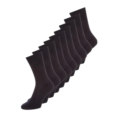 Image of camano 9 PACK Unisex Socks, Size: 2.5 5, Navy
