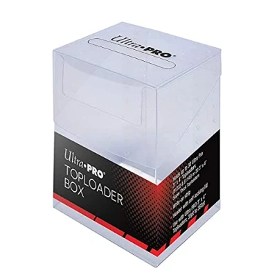 Image of Ultra Pro 16241 Toploader Box, Clear (Transparent)