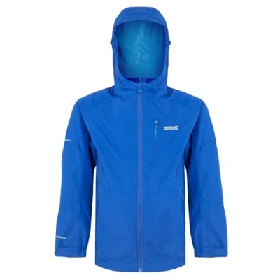 Image of Regatta Unisex Kids&#039; Calderdale III Waterproof Jacket with Isotex 10000 fabric, perfect for Walking &amp; Outdoors