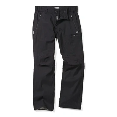 Image of Craghoppers Mens Kiwi Pro Stretch Trousers Black 40 Long Leg