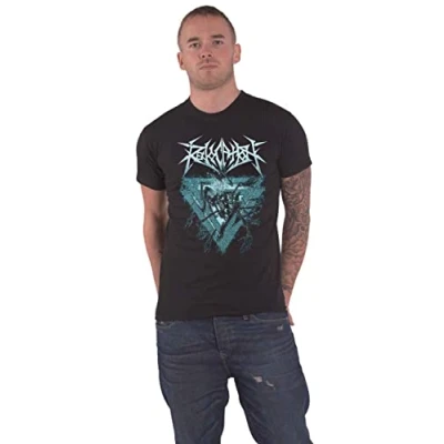 Image of Revocation T Shirt Portal Band Logo Official Mens Black L