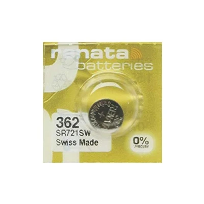 Image of Renata MP E 362 SR721SW Watch Battery, 60% More Powerful, 1 Battery