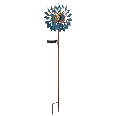 Image of Solarleuchte II Outdoor Portable Lamp Gold Colours Antique IP44 LED 3000K