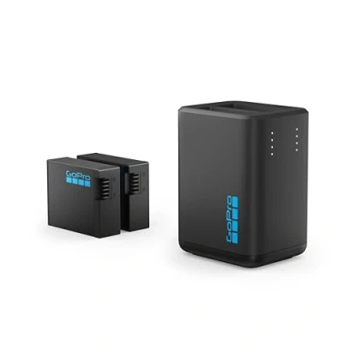 Image of GoPro Dual Battery Charger + 2 Enduro Rechargeable Batteries (HERO13 Black) Official Accessory