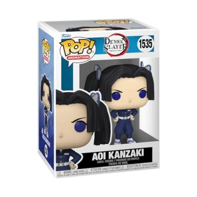 Image of Funko POP! Animation: Demon Slayer Aoi Kanzaki 1/6 Odds for Rare Chase Variant Collectable Vinyl Figure Gift Idea Official Merchandise Toys Kids &amp; Adults Anime Fans