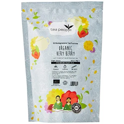 Image of Tea People Organic Very Berry 50 Pyramid Refill Pack