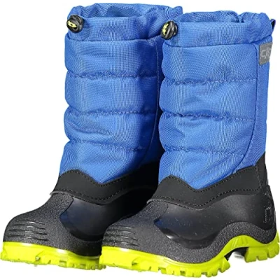 Image of CMP Kids HANKI 2.0 Snow Boots, River Lime Green, 7.5 UK Child