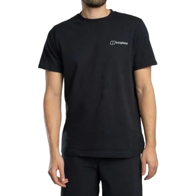 Image of Berghaus Men&#039;s Grappled T Shirt, Black/Black, M