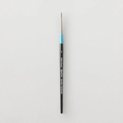 Image of Daler Rowney Aquafine Watercolour Brush, Natural Sable Hair, Short Handle, Round, 2