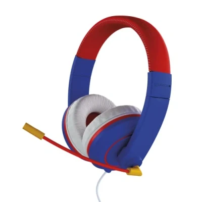 Image of Gioteck XH 100S Wired Stereo Headset (Blue/Red)