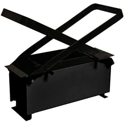 Image of Marco Paul Black Log Briquette Maker DIY Recycle Newspaper Paper Brick for Heating Fire Stove Home Starter Kit Newspapers Fuel Fires BBQs Metal Stoves &amp; Fireplaces