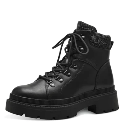 Image of Tamaris Women&#039;s 1 26819 41 Ankle Boot, Black, 3.5 UK