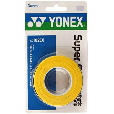 Image of Yonex Super Gelb Overgrip 3,Yellow, One Size