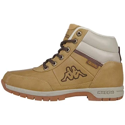 Image of Kappa Unisex Kids Bright Mid Classic Boots, Beige (Beige 4141), 3 UK