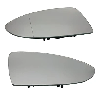 Image of Wing Door Mirror Heated With Base Plate Left Side &amp; Right Compatible for Golf MK7 2012 2019