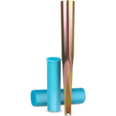 Image of Flatro Rotary Washing Line Spike with Two Plastic Adapters, Fit 32, 40, 50mm Diameter Poles like Pole, Flag Bird Feeder Heavy Duty Metal Ground for Airers