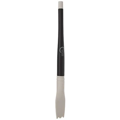 Image of Mercer Culinary M35618 Silicone Plating Brush Dual 4mm Round Arch, Black