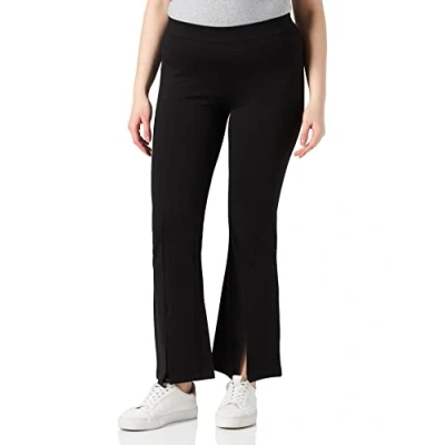 Image of JDY Jdypretty SLIT PANT Trousers, Women&#039;s, Size: Mx34, Black