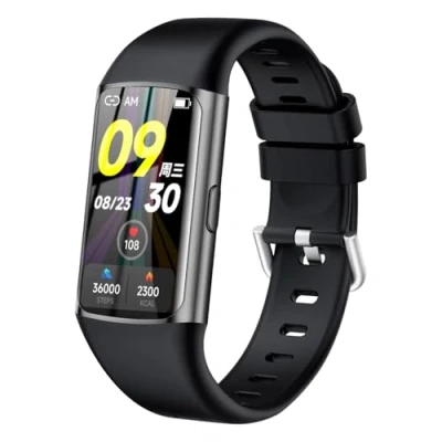 Image of Tipmant Fitness Trackers, IP68 Waterproof Tracker with Heart Rate Monitor Pedometer Calorie Counter Step Sleep Health Exercise Smart Watch Activity for Women Men Kids