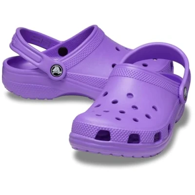 Image of Crocs Unisex Kids Classic Clog T Clogs, Galaxy, 7 UK Child