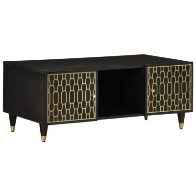 Image of vidaXL Coffee Table 100x54x40 cm Solid Wood Mango