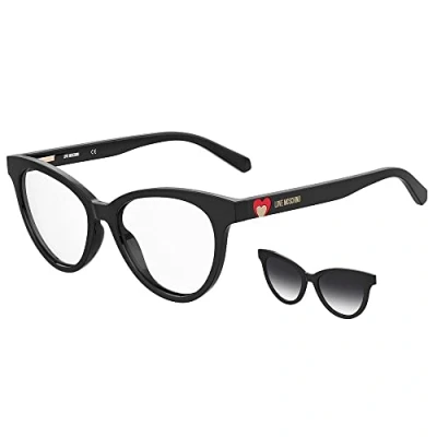 Image of Sunglasses Moschino Mol051 / cs col. 807 9o Woman Cat eye Black
