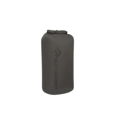 Image of Sea to Summit Lightweight Dry Bag XXL 35L Waterproof Storage Roll Top Recycled Fabric Base Lash Point &amp; D Ring For Backpacking Kayaking 31.5 x 28.8 55.6cm Beluga Grey 115g