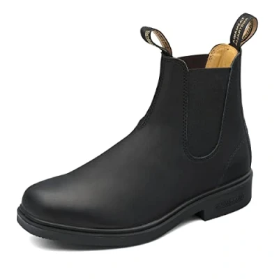 Image of 068 Water Resistant Leather Unisex Chelsea Boots