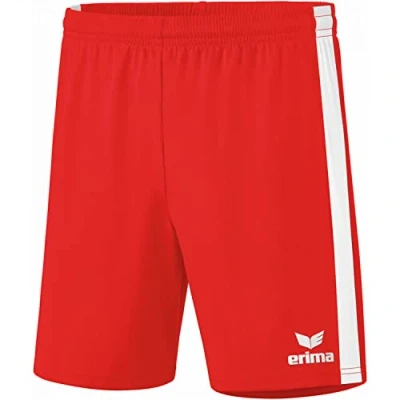 Image of Erima Retro Star Unisex Shorts, Unisex_Adult, 3152101, red/White, L