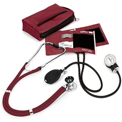 Image of NCD Medical Burgundy Aneroid/Sprague Set