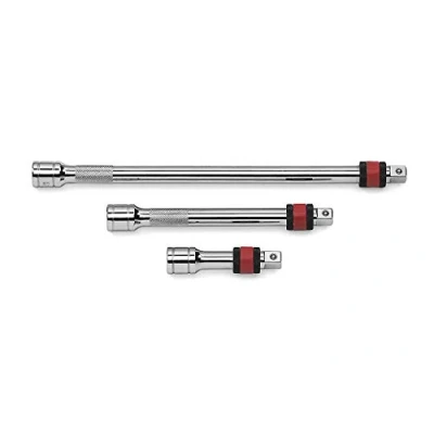 Image of GearWrench 3 Pc. 1/4&quot; Drive Locking Extension Set Includes 2&quot;, 3&quot; &amp; 6&quot; 81003