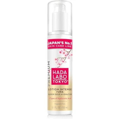 Image of Hada Labo Tokyo Premium Lotion Intense Super Hydrator with Hyaluronic Acid, For All Skin Type, 150 ml Bottle (Pack of 1)