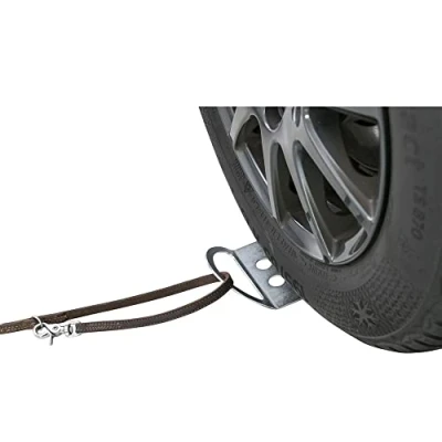 Image of Drive on plate for dog lead, 12 x 26 cm