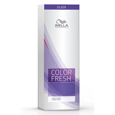 Image of Wella Colour Fresh Semi Permanant Hair 75ml 10/81 Silver