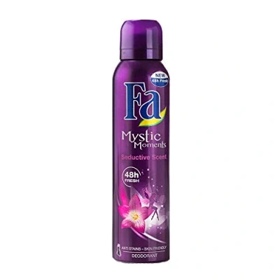 Image of Fa Mystic Moments Seductive Scent Antiperspirant Spray Deodoramt 150 Ml by Generic
