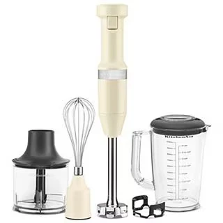 Image of KitchenAid Hand Blender With Accessories 5khbv83 Empire Red