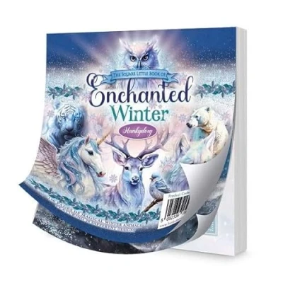 Image of Hunkydory The Square Little Book of Enchanted Winter LBSQ163 rrp £9.99